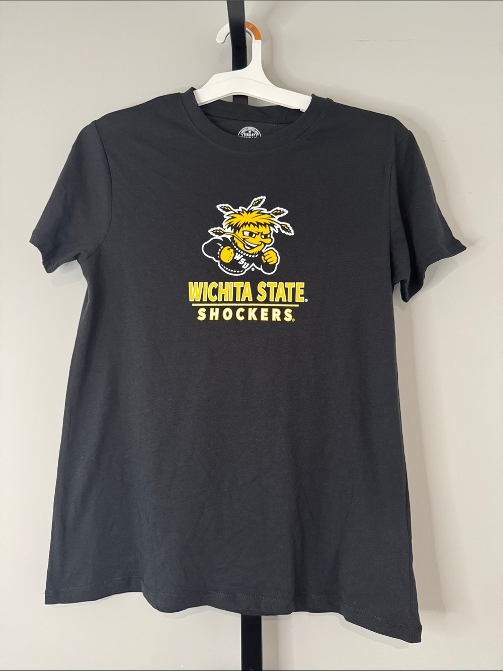 Rivalry Threads Black Wichita State Shockers Tee Women’s Small S (4/6) New NWT